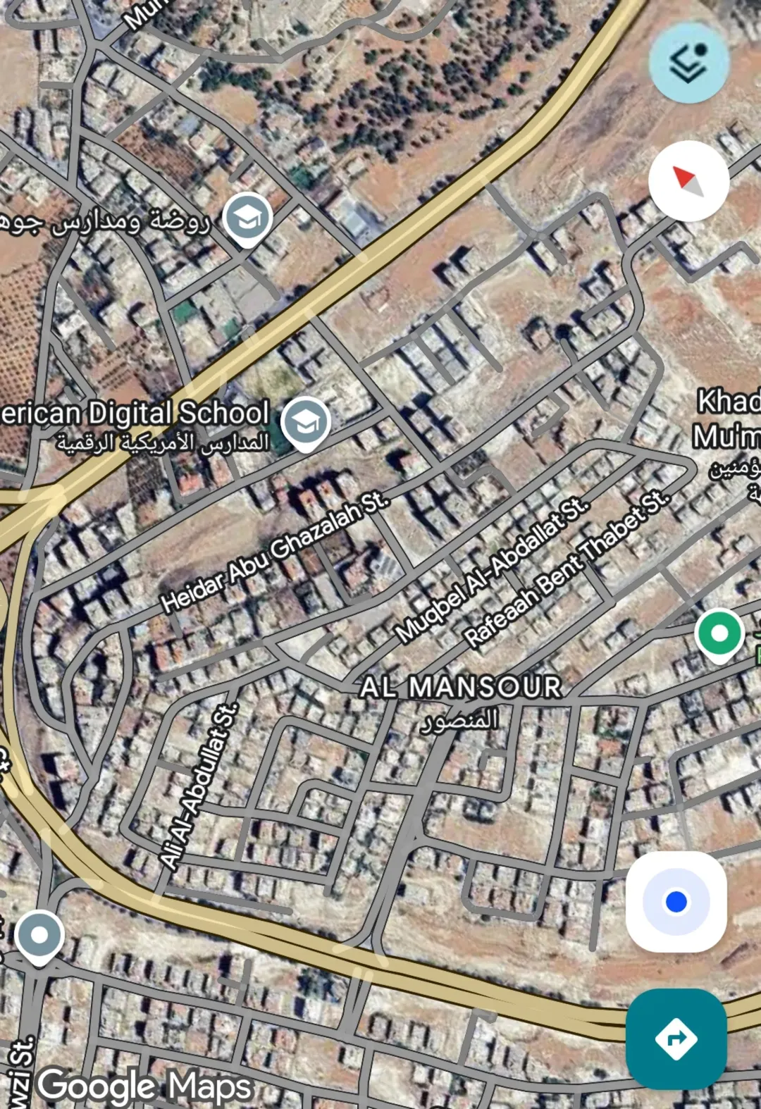 أرض للبيع في حي المنصور الجبيهة