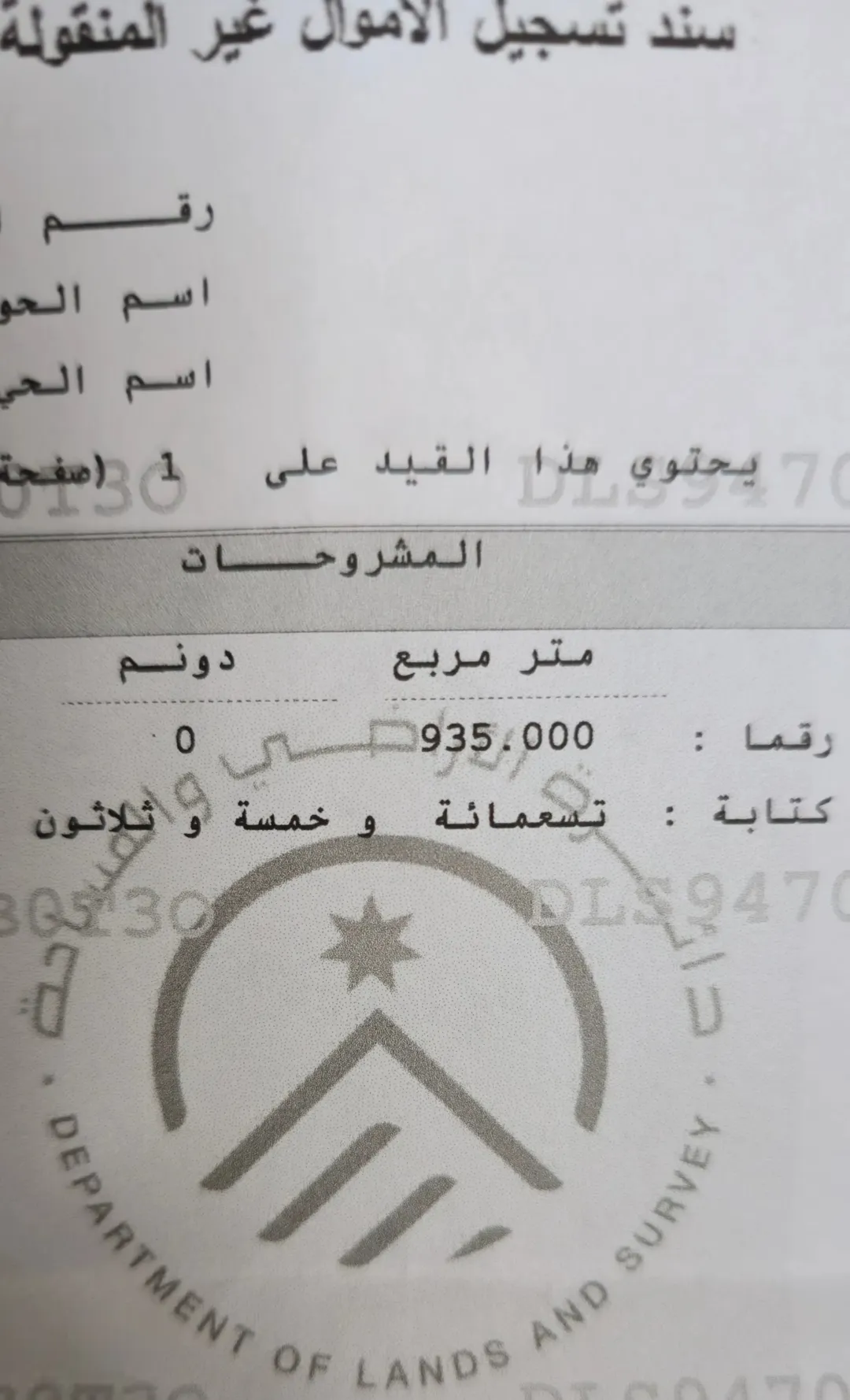 أرض للبيع في الرمثا بمساحة مميزة