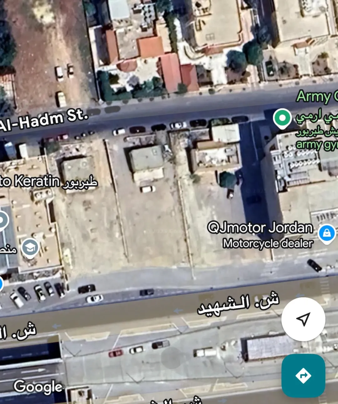 قطعة ارض على اتوستراد عمان الزرقاء بمساحة 1618 متر للبيع مباشرة