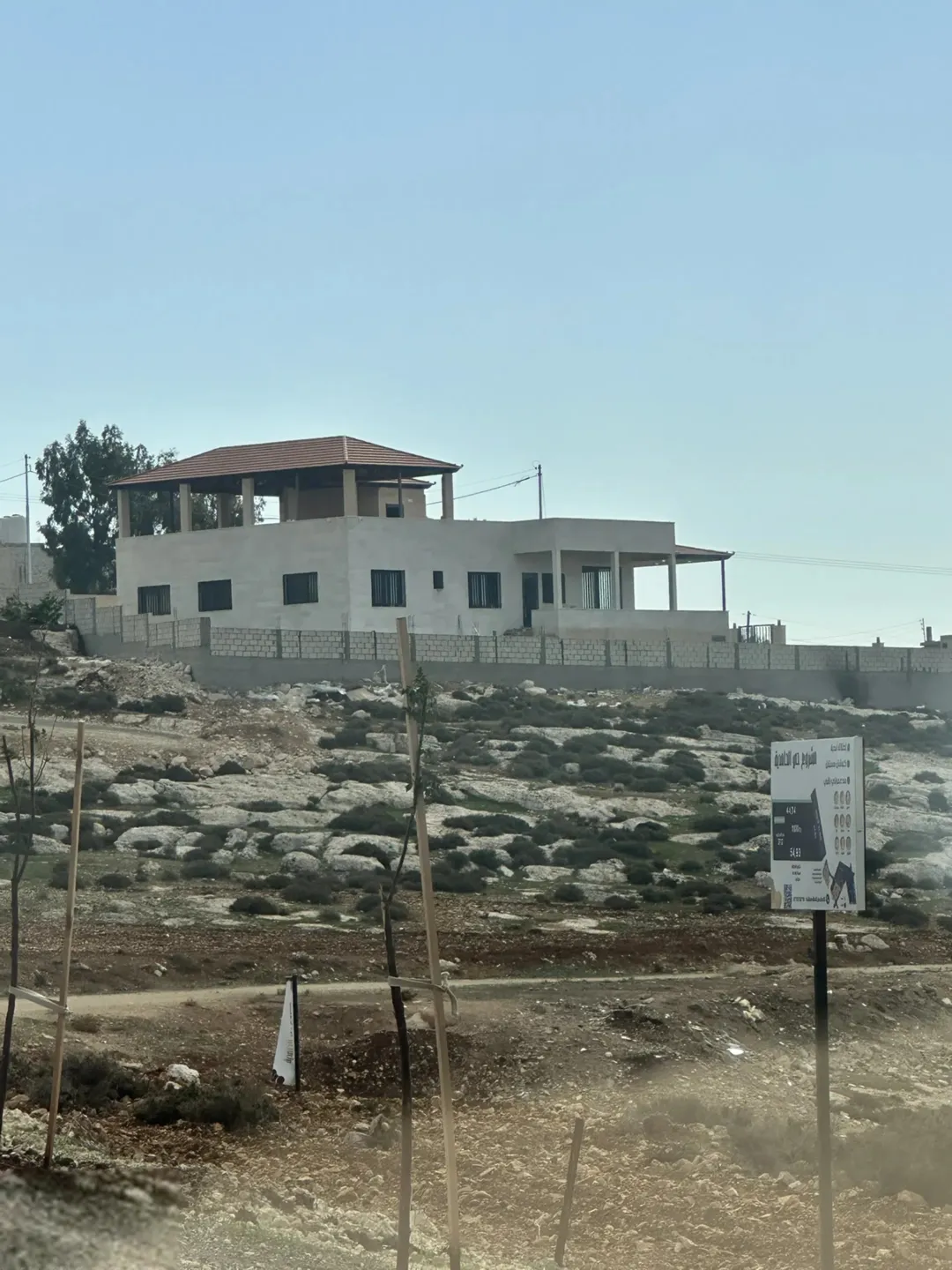 فيلا فاخرة جديدة إطلالة خلابة على جبال فلسطين في قمة المنطقة