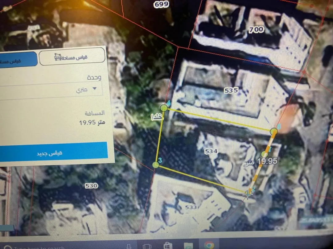 أرض سكنية مع بناء للبيع في خلدا الجنوبي