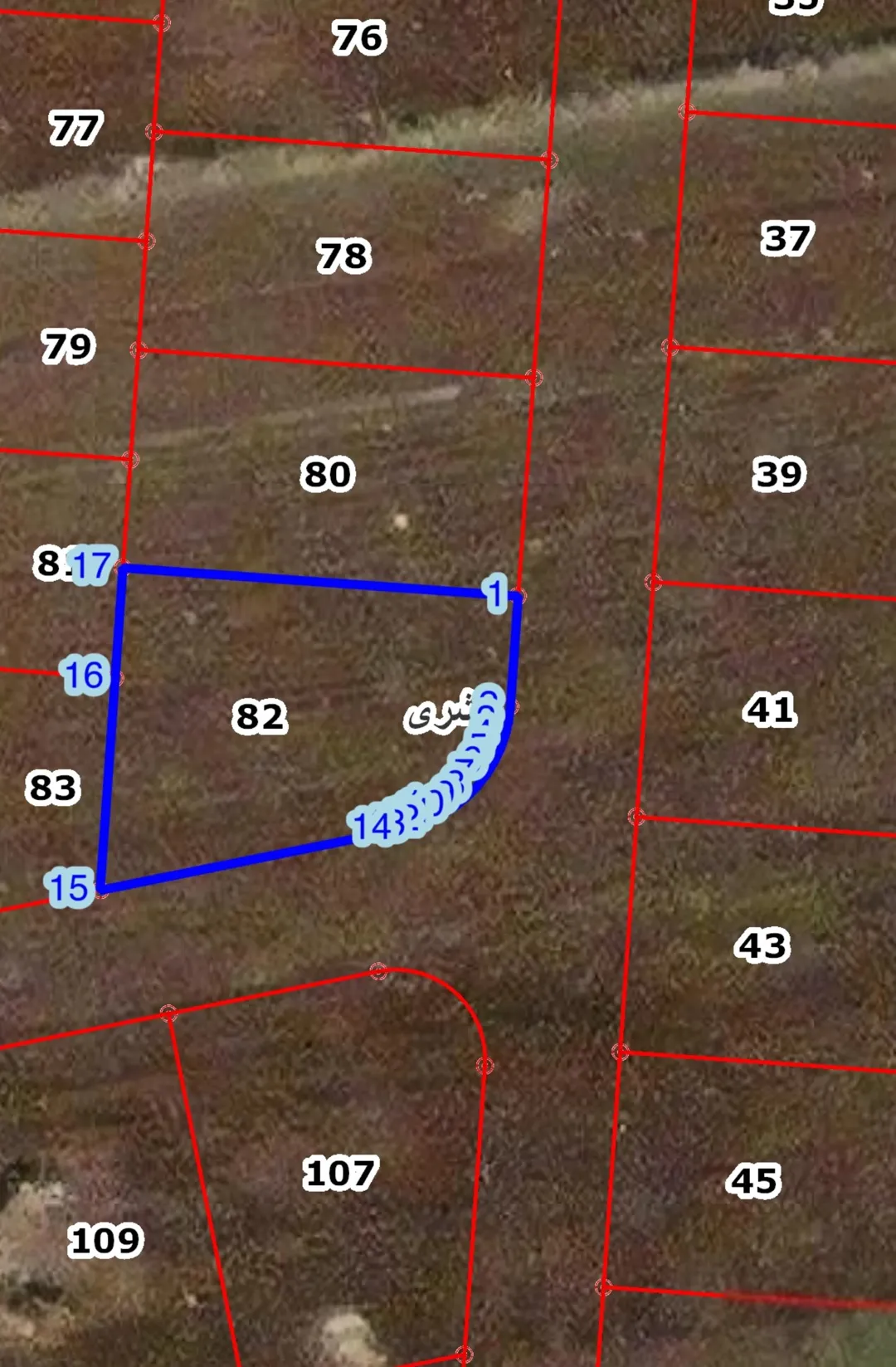 قطعة أرض سكنية مميزة للبيع في إربد – منطقة بشرى