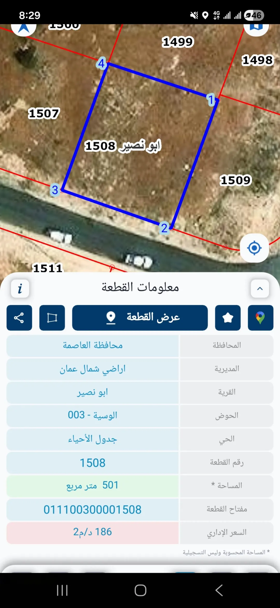 أرض سكنية مميزة للبيع في أبو نصير – عمان