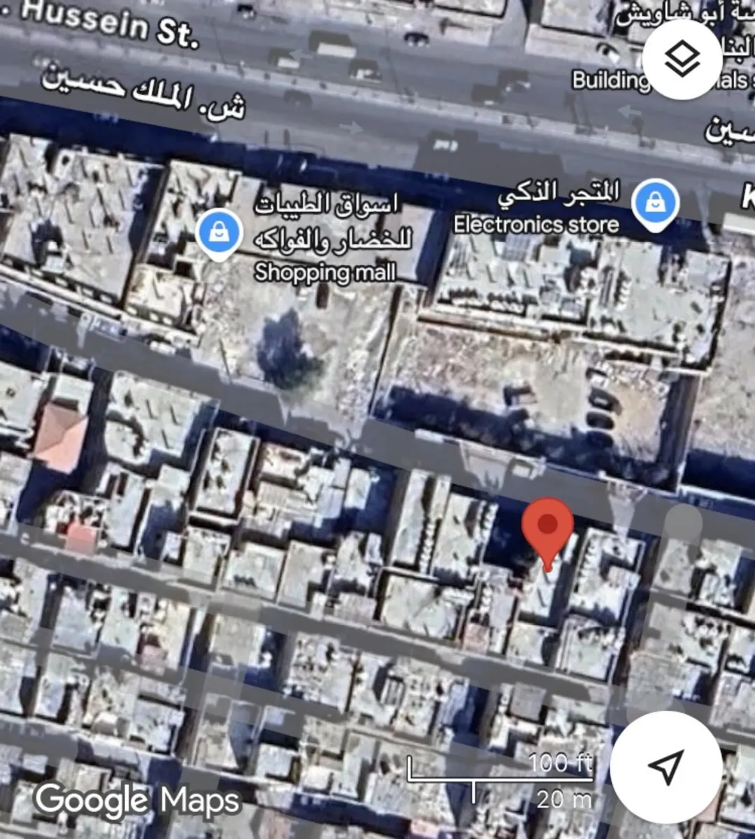 عمارة طابقين للبيع في مخيم حطين – الرصيفة