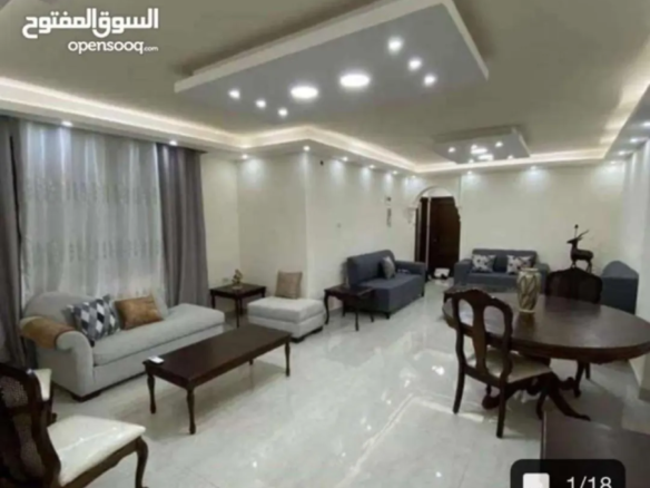شقة مفروشة ساحرة في أم السماق الجنوبي مع حديقة خاصة – عمان الاردن