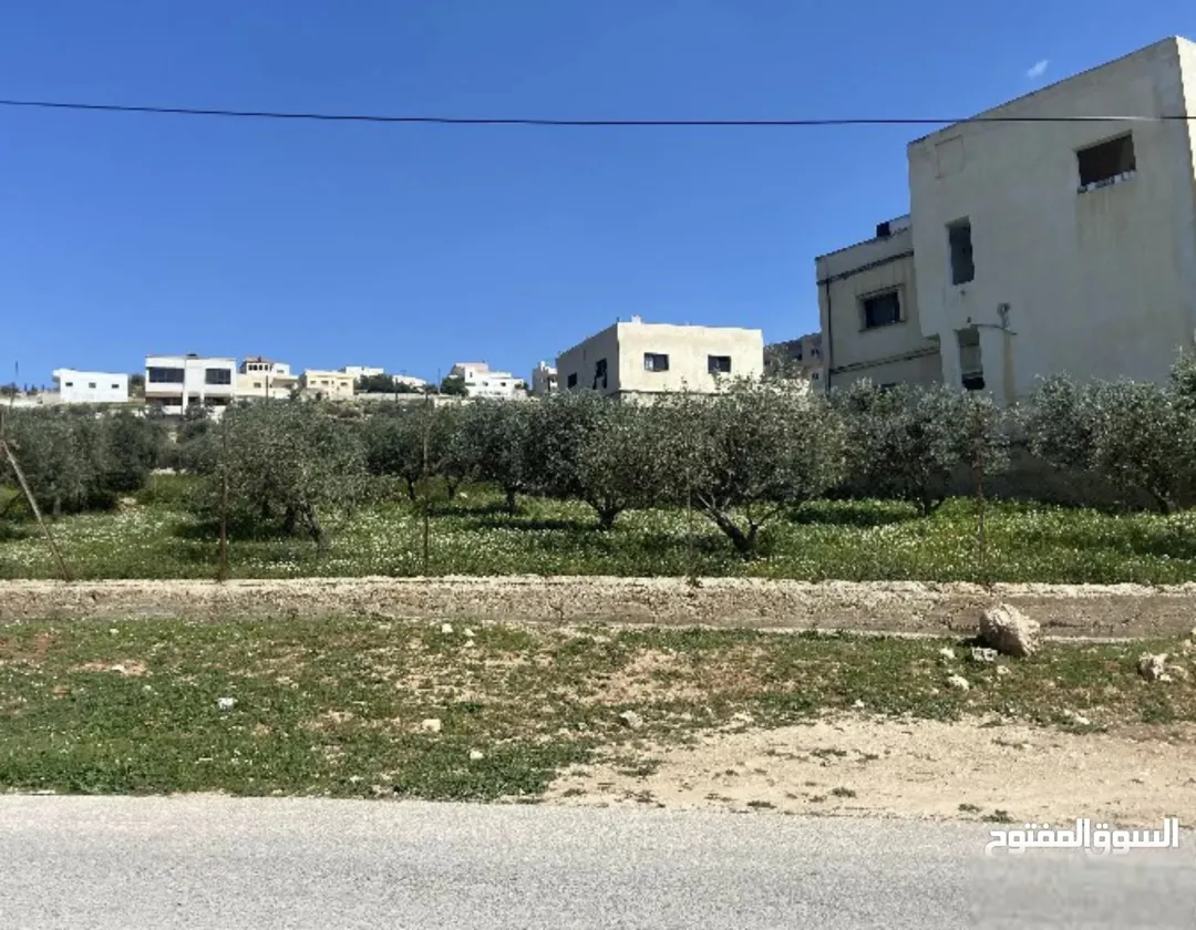قطعة أرض مميزة بمساحة دونم على شارعين في سلحوب للبيع مباشرة