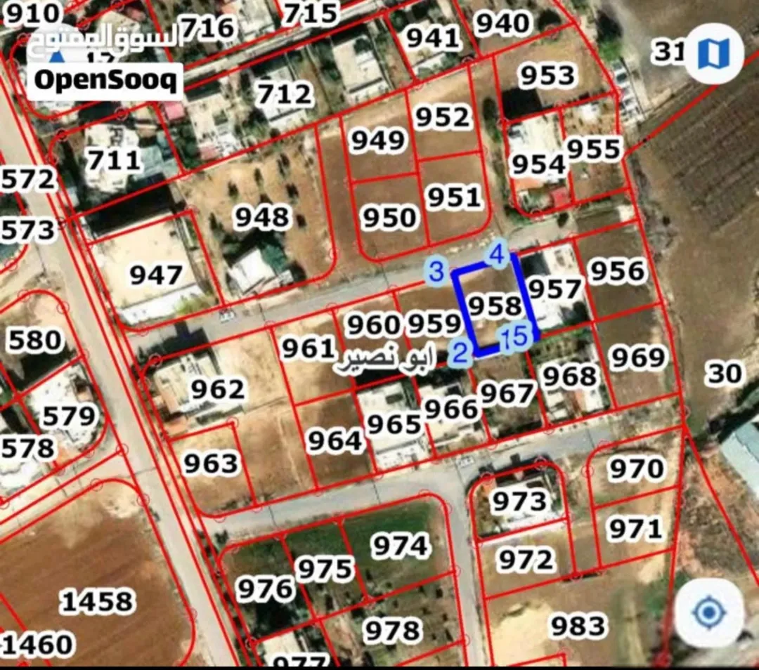 أرض سكنية للبيع في أبو نصير – عمان