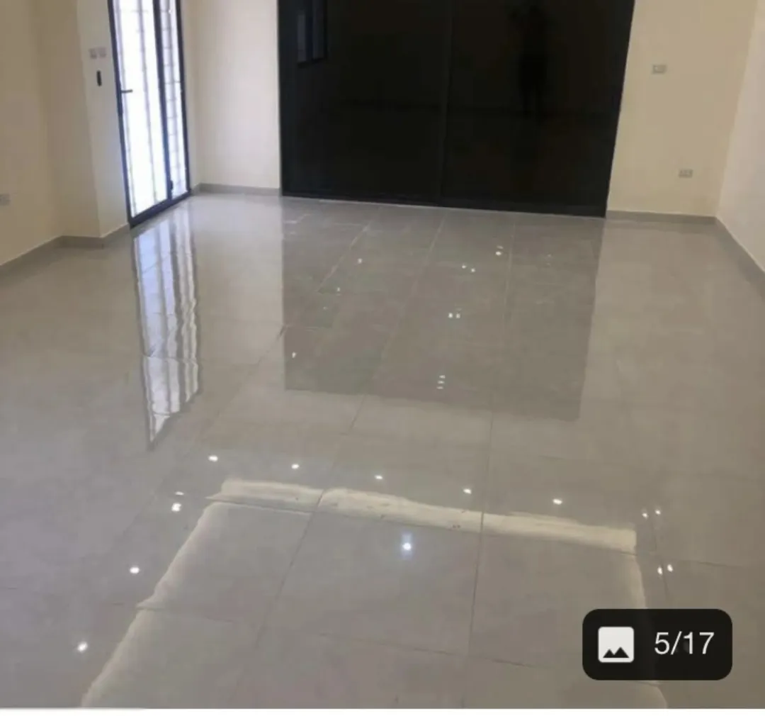 شقة ارضية جديدية للبيع مرج الحمام
