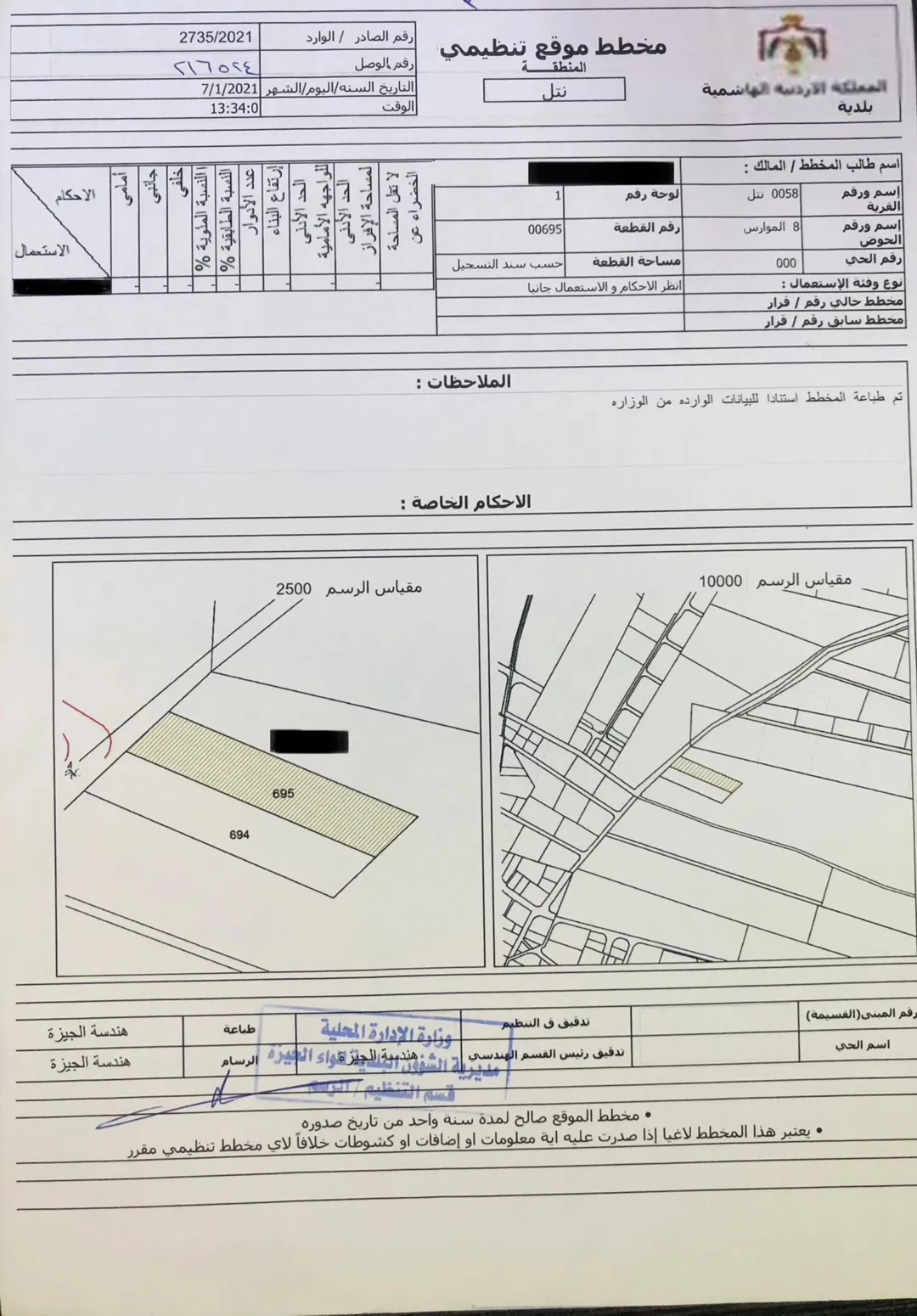 أرض استثمارية مميزة للبيع في جنوب عمان