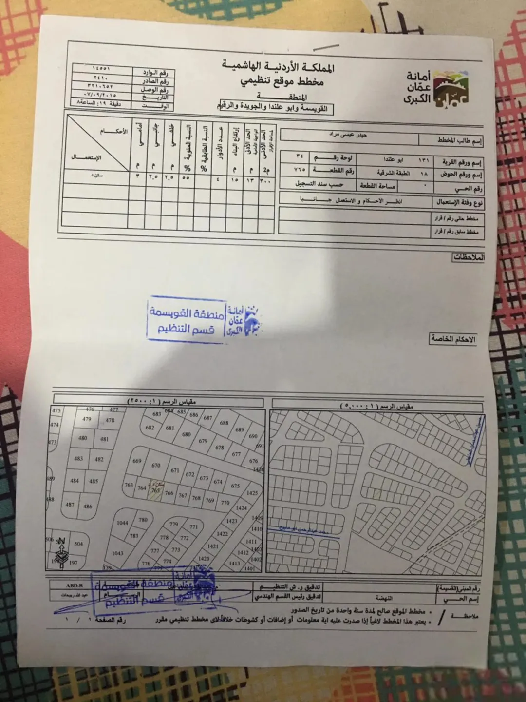 أرض سكنية مميزة للبيع في منطقة أبو علندا