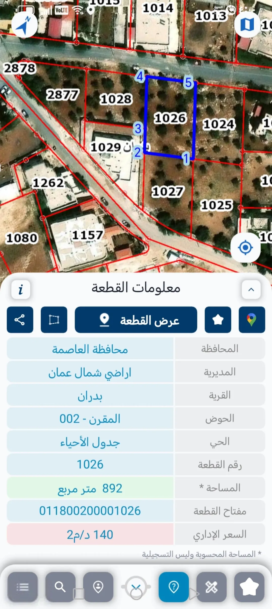 قطعة أرض سكنية مميزة في شفا بدران
