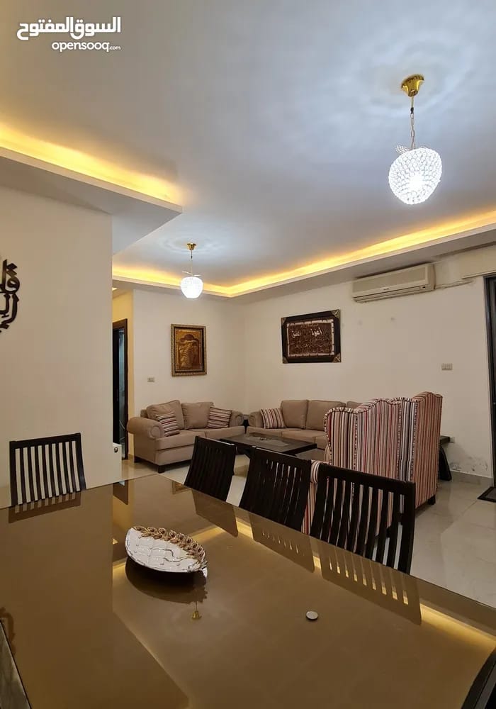 شقة مفروشة مميزة للإيجار في حي الصحابة – عمان | ID 743721