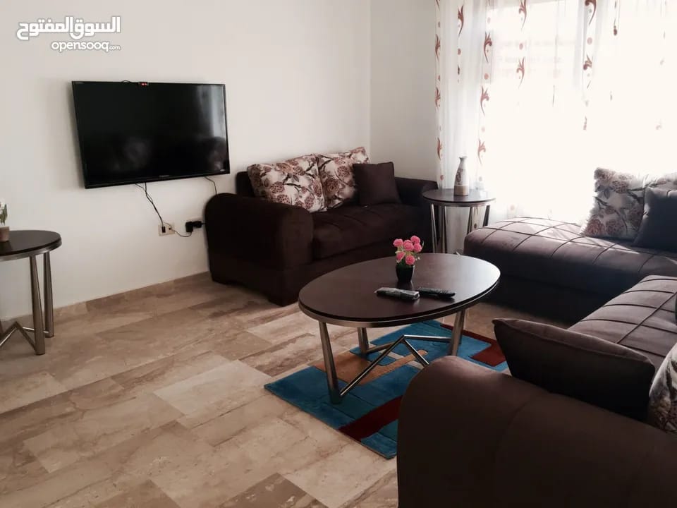 شقة مفروشة فاخرة للإيجار في الدوار السابع، عمان | ID 743435