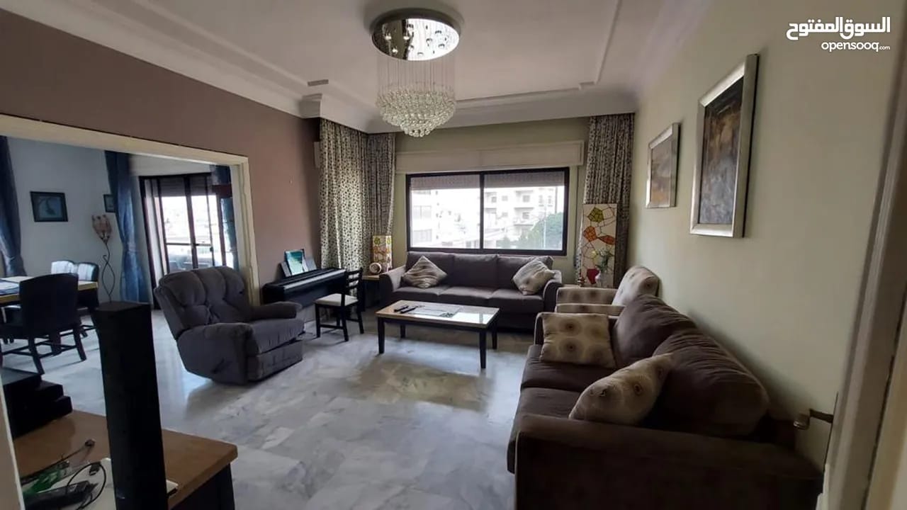 شقة مفروشة فاخرة للإيجار في أم أذينة – عمان | ID 743482