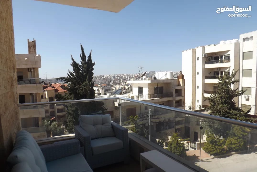 شقة مفروشة فاخرة للإيجار في أم أذينة – عمان | ID 743482