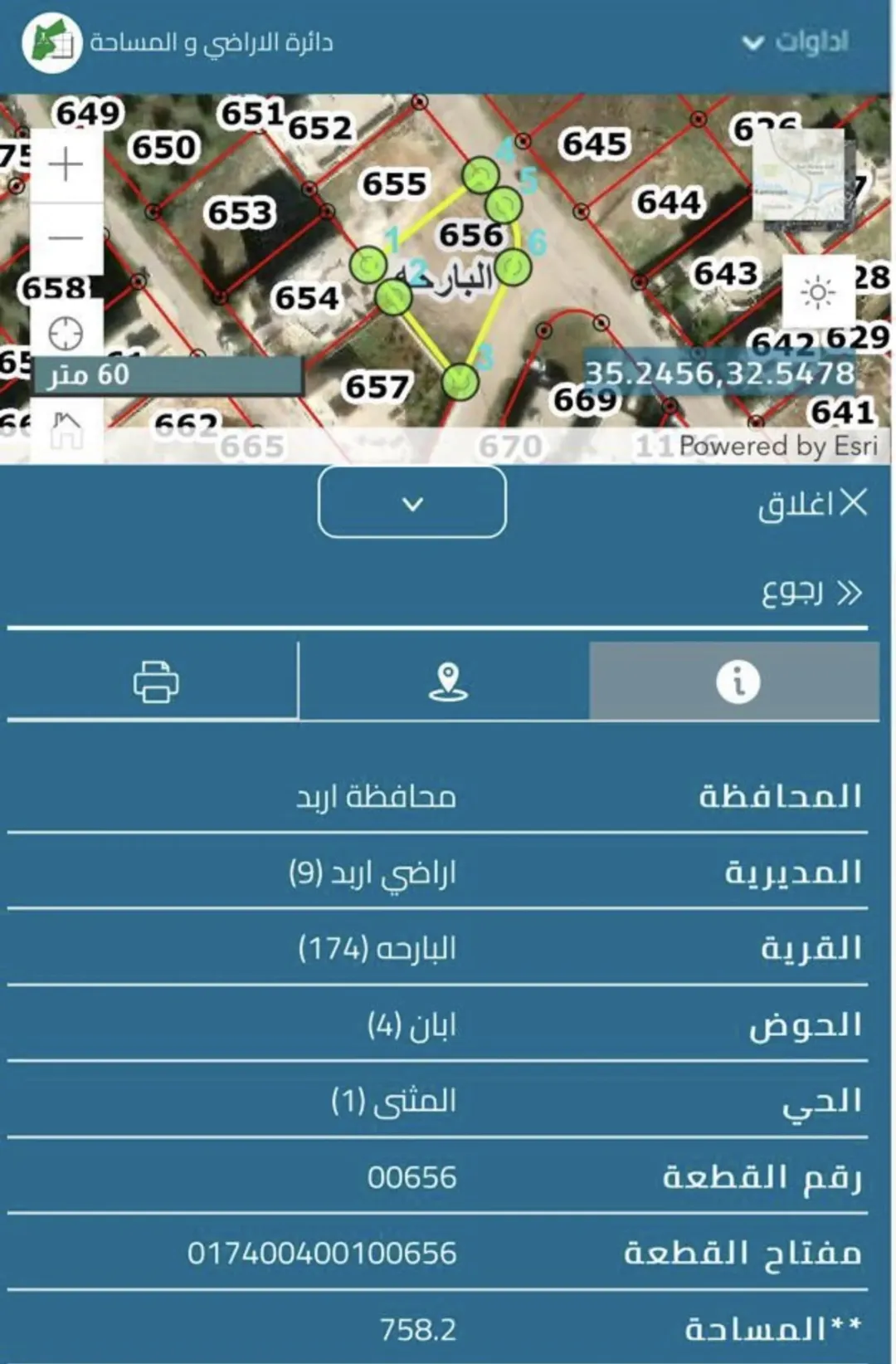 أرض سكنية مميزة للبيع في إربد – حوض أبان على شارعين