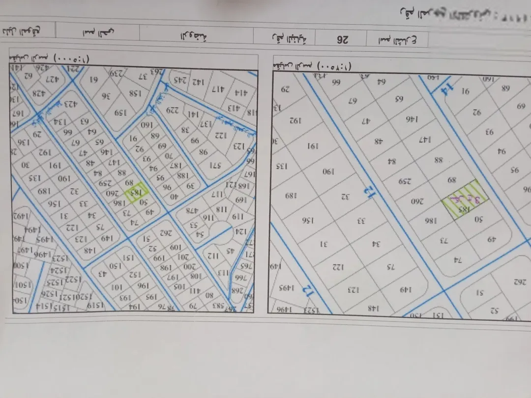 أرض سكنية وتجارية مميزة للبيع في ضاحية الحاج حسن