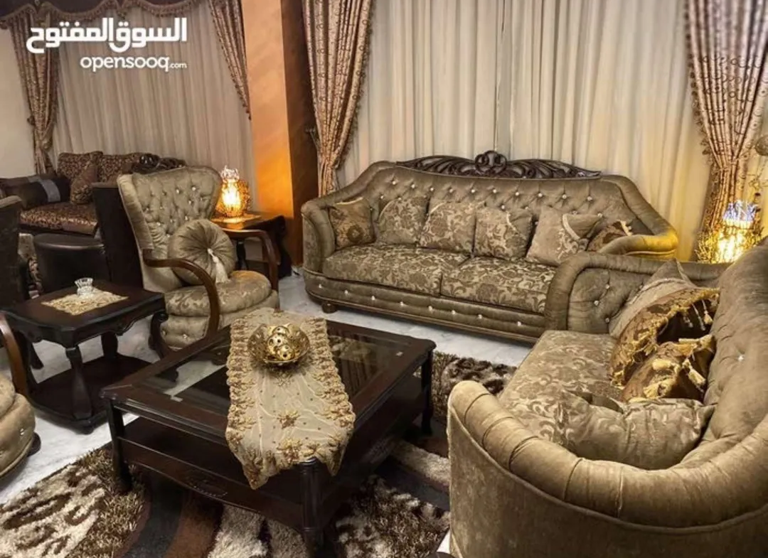 شقة فخمة مفروشة شبه فيلا مع حديقة للايجار في الشميساني – عمان الاردن | ID 697743
