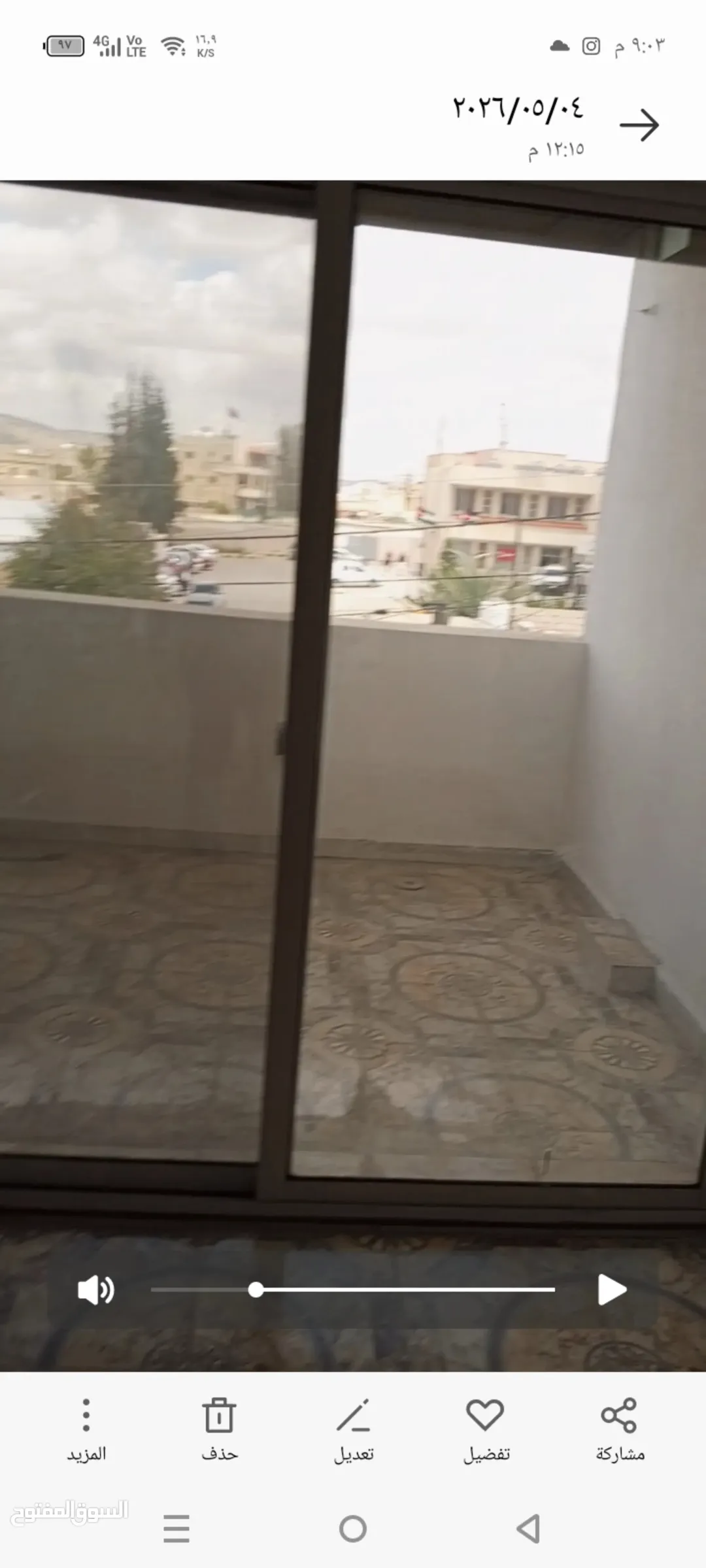 شقة طابقية للبيع في عين الباشا – السلط