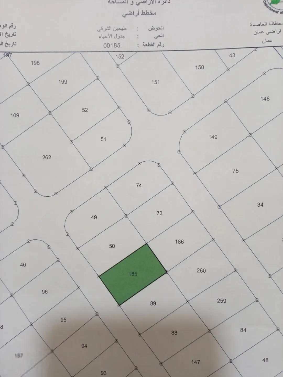 أرض سكنية وتجارية مميزة للبيع في ضاحية الحاج حسن