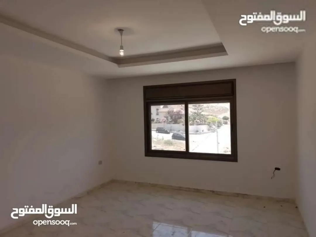 شقة طابقية ذات اطلالة جميلة مساحة 160م للبيع في أبو نصير يمكن بدل على سيارة كهربائية كجزء من الثمن