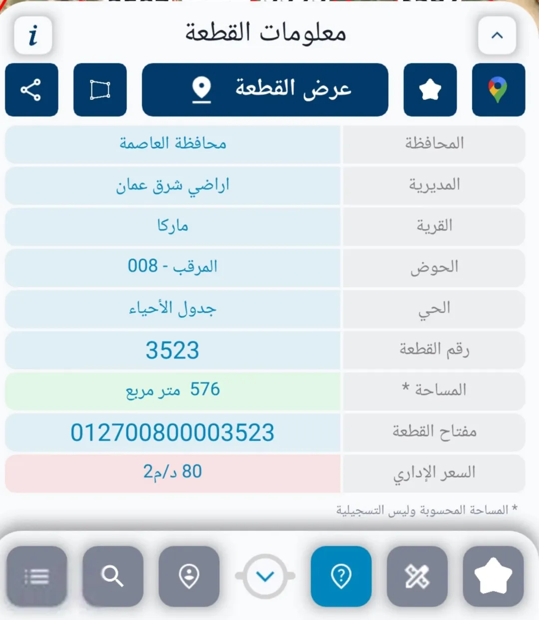 أرض سكنية مميزة للبيع في ماركا – حوض المرقب
