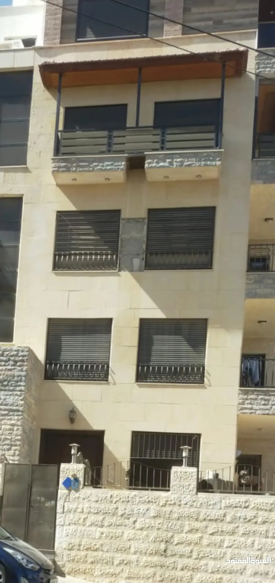 شقة أرضية مميزة للبيع في ضاحية الياسمين – ربوة عبدون