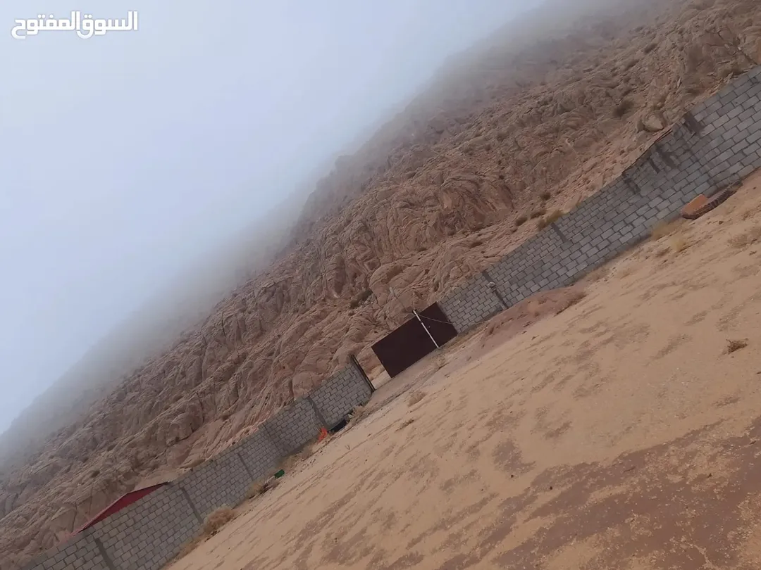 ارض للبيع في دبة حانوت تبعد عن مدينة العقبه 40 دقيقه