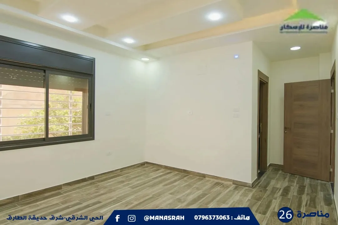 شقة دوبلكس مع روف للبيع في الحي الشرقي – إربد