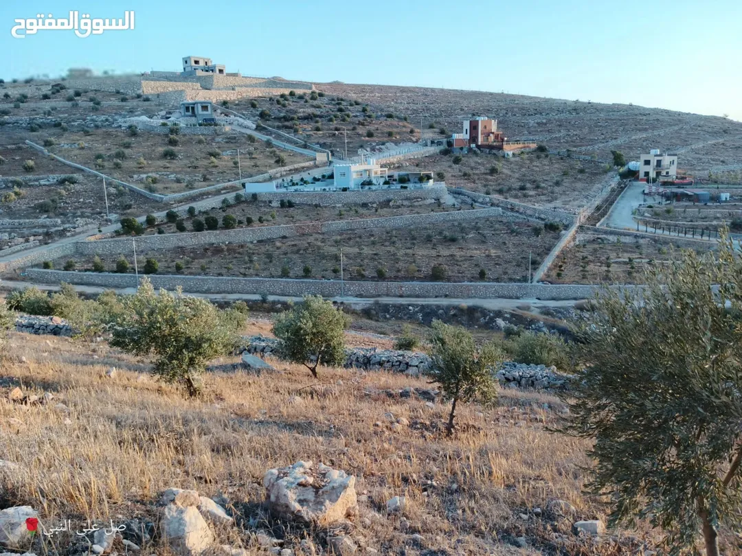 أرض زراعية مميزة للبيع في دحل بإطلالة رائعة