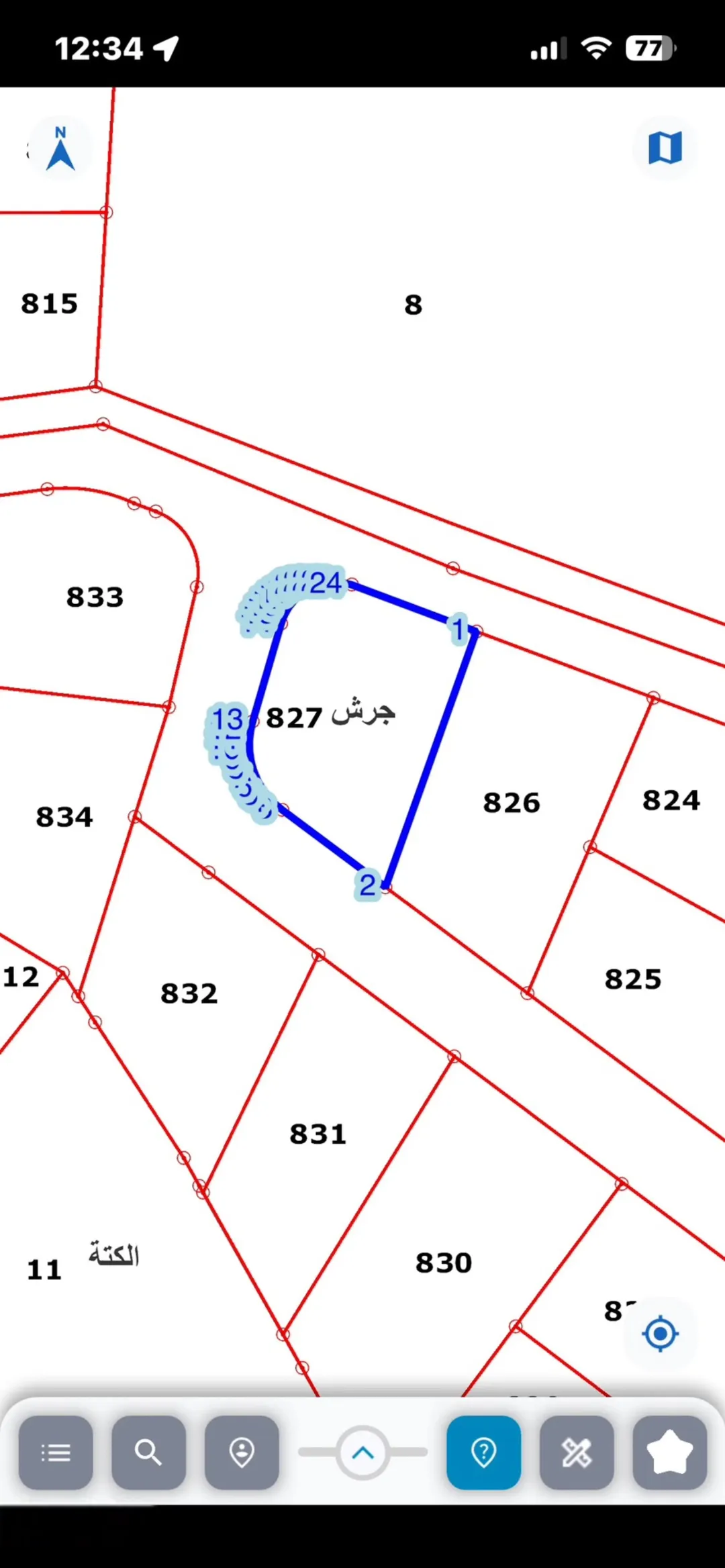 أرض سكنية للبيع في جرش – حوض أبو الحجل