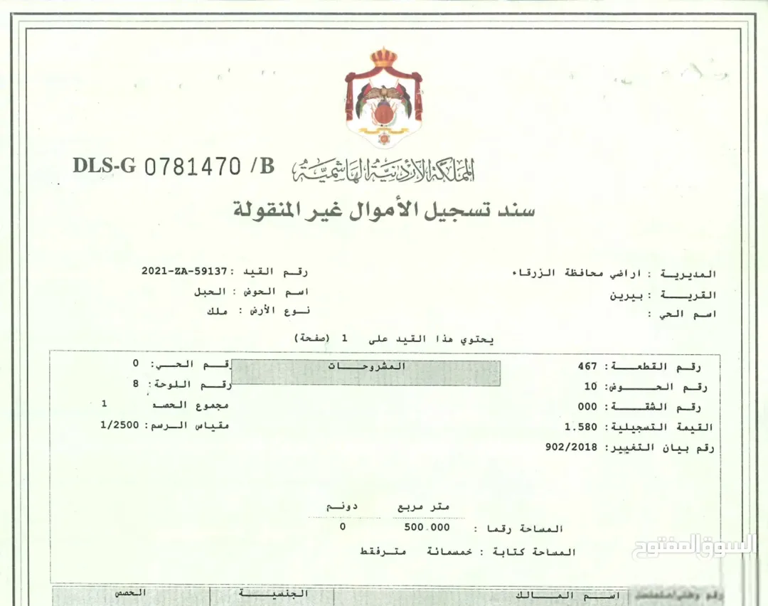 نصف دونم مستقل في كيرف بيرين بقوشان – موقع متميز بالقرب من شفا بدران