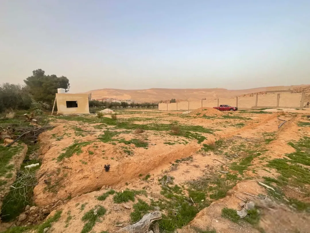 ارض للبيع في وادي العش