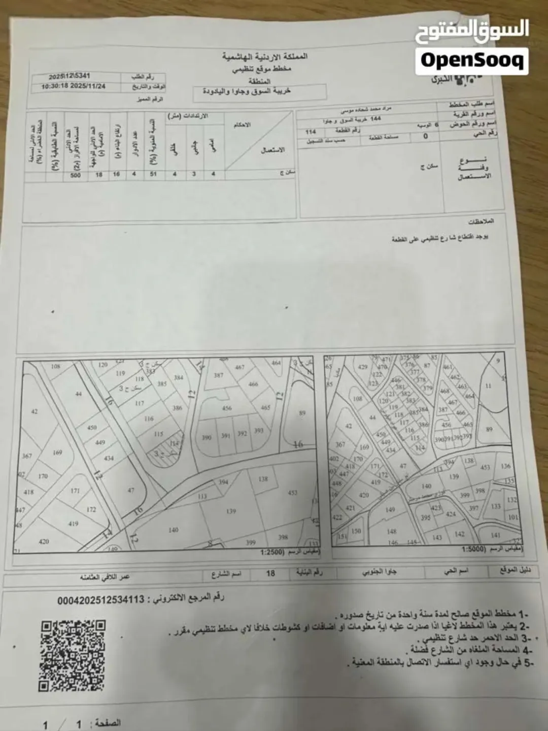 قطعة أرض مميزة للبيع في جاوا – عمان