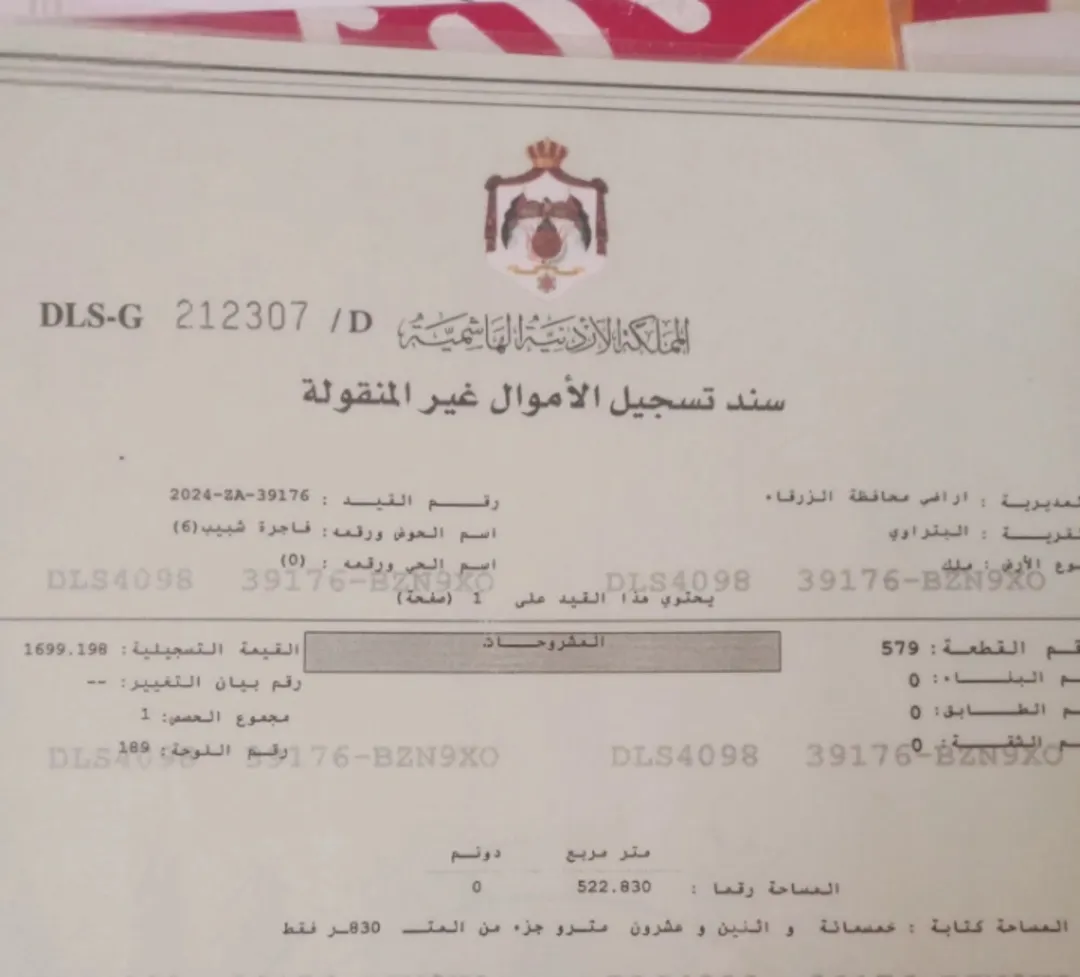 أرض سكنية للبيع في منطقة البتراوي مع إمكانية التبديل