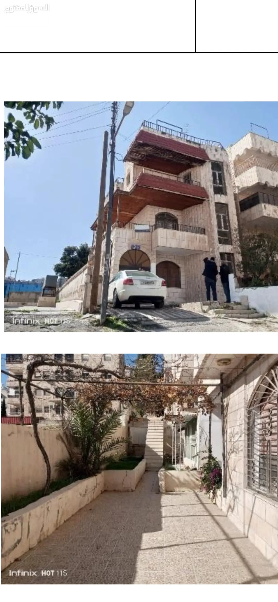 عمارة سكنية فاخرة تضم 8 شقق ودوبلكس طابقين مؤجرة بالكامل باستثناء الدوبلكس الذي يتميز بقوته وبنائه القديم الفريد