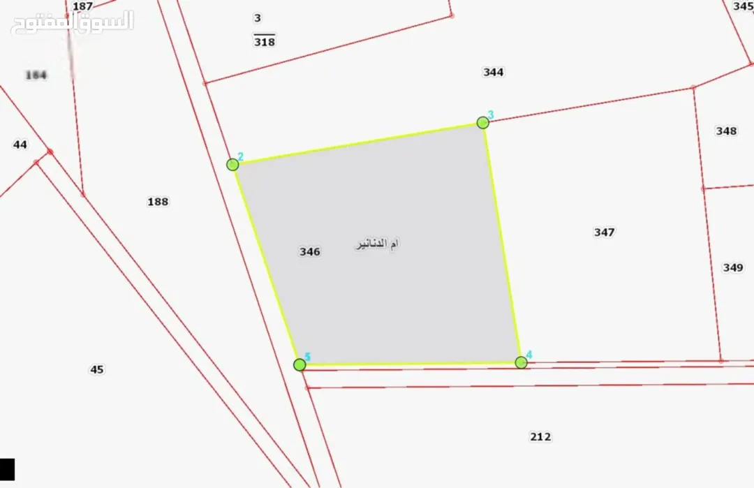 أرض مميزة للبيع 6 دونم بإطلالة رائعة على السلط والرميمين