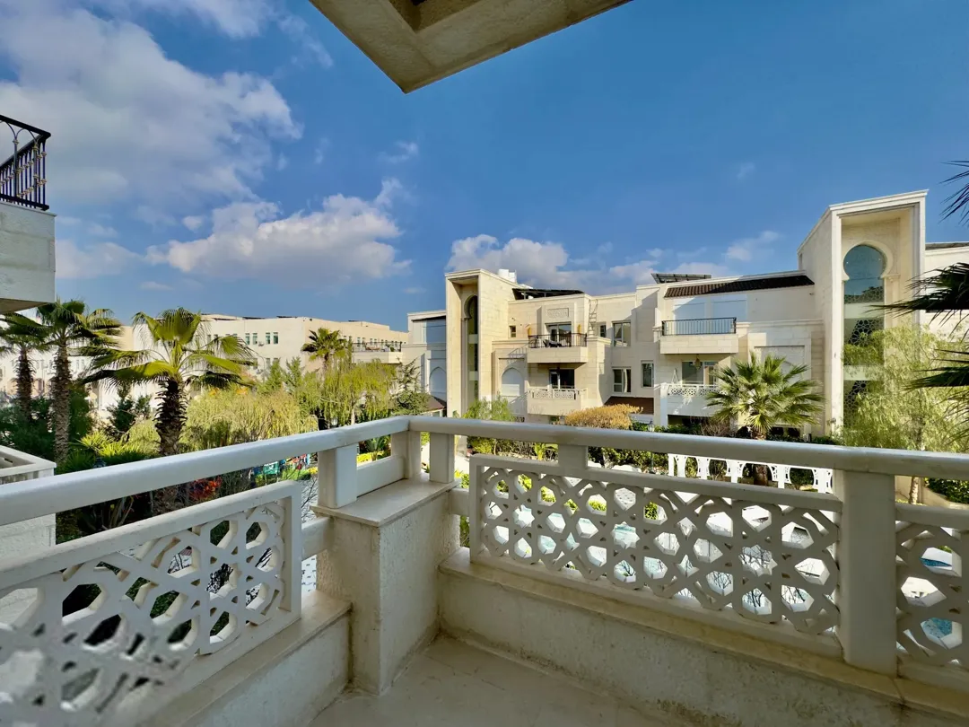 Elegant Garden-View Apartment for Sale Fully Serviced Compound