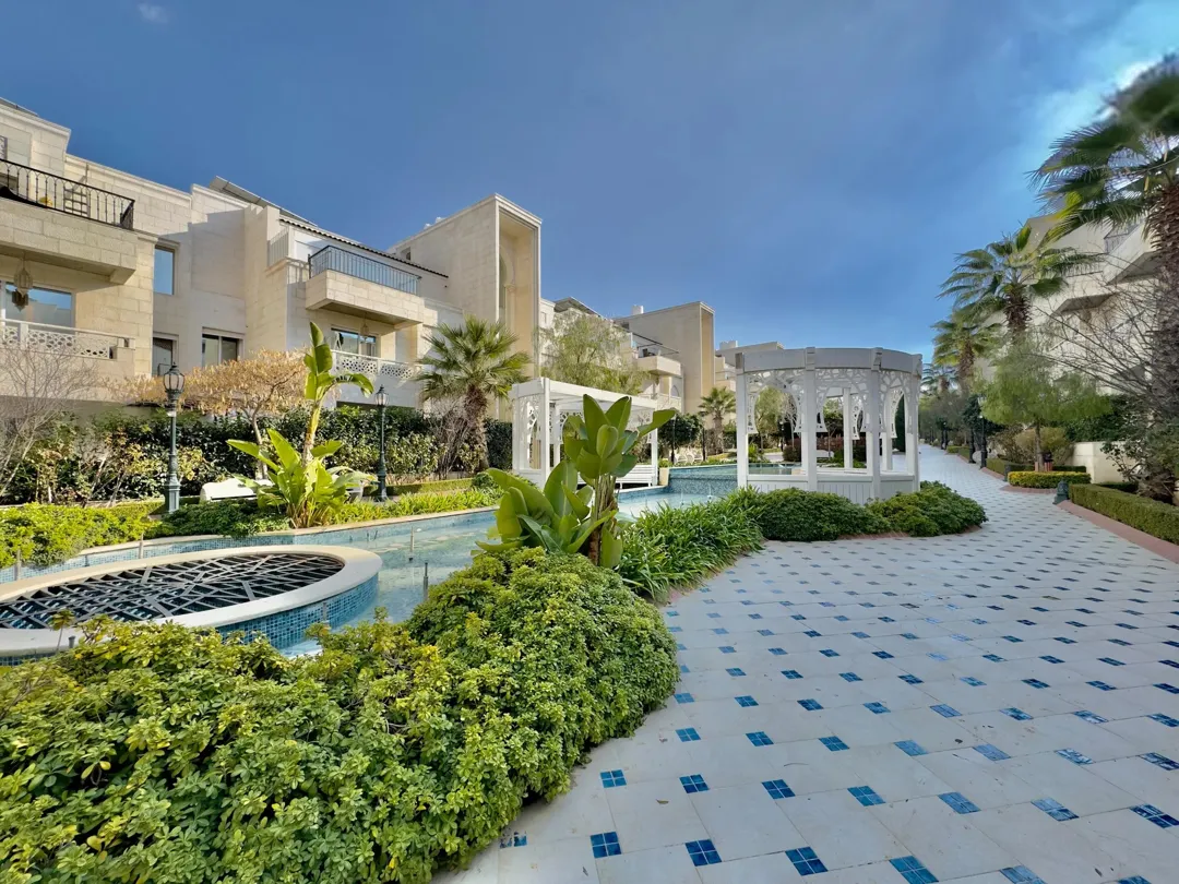 Elegant Garden-View Apartment for Sale Fully Serviced Compound