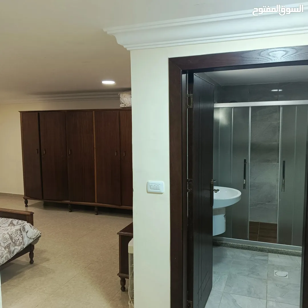 شقه مفروشه للايجار مرج الحمام شارع سلام Furnished apartment for rent