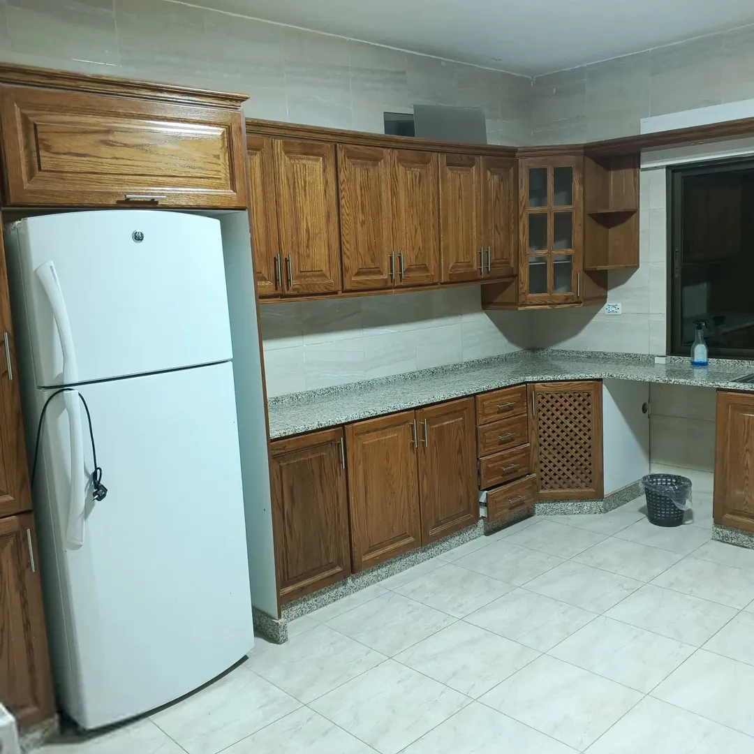 شقه مفروشه للايجار مرج الحمام شارع سلام Furnished apartment for rent