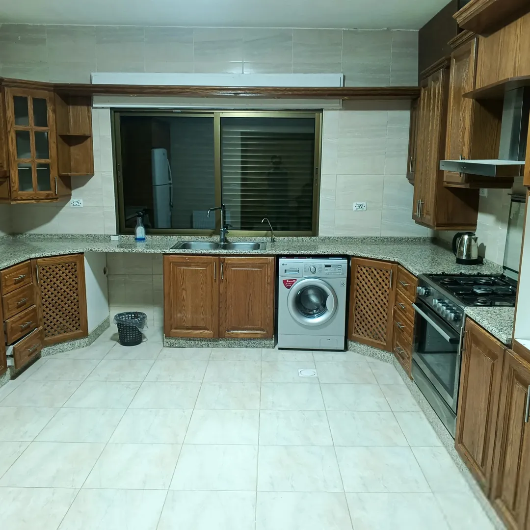 شقه مفروشه للايجار مرج الحمام شارع سلام Furnished apartment for rent