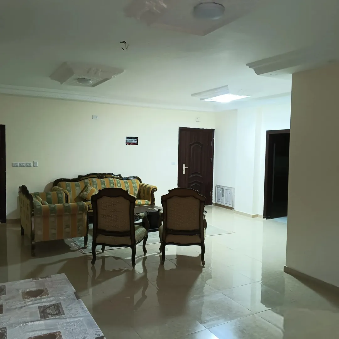 شقه مفروشه للايجار مرج الحمام شارع سلام Furnished apartment for rent