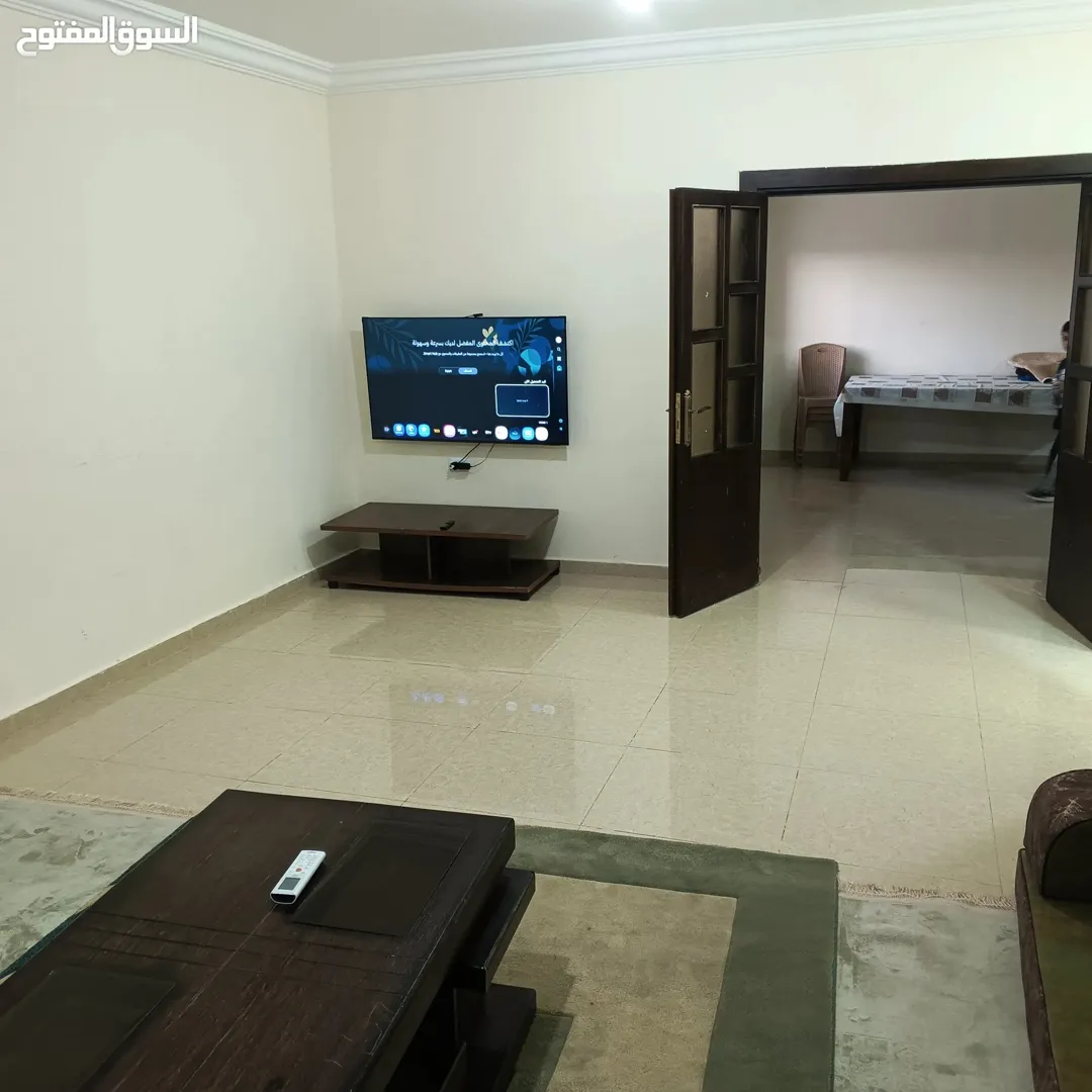 شقه مفروشه للايجار مرج الحمام شارع سلام Furnished apartment for rent