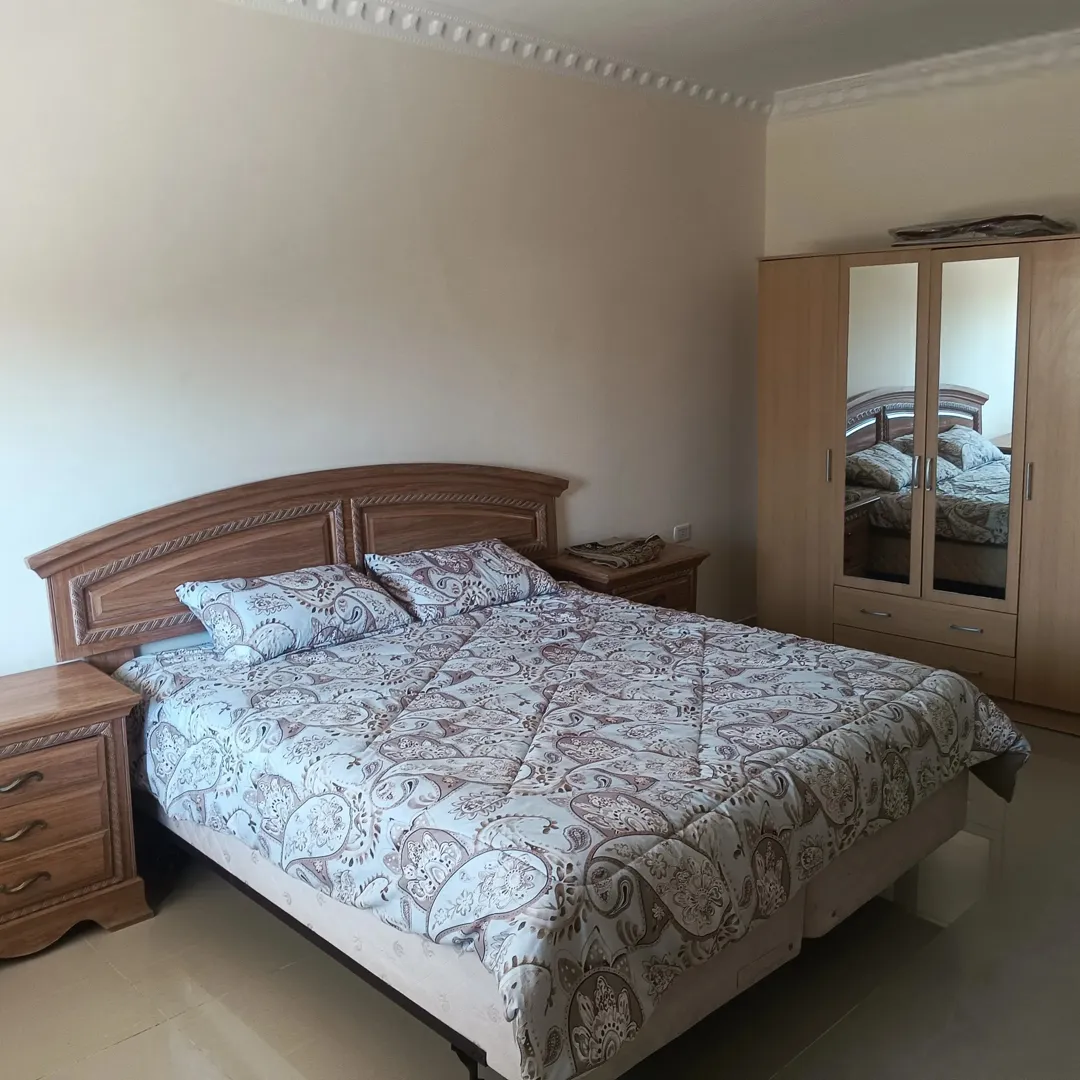 شقه مفروشه للايجار مرج الحمام شارع سلام Furnished apartment for rent
