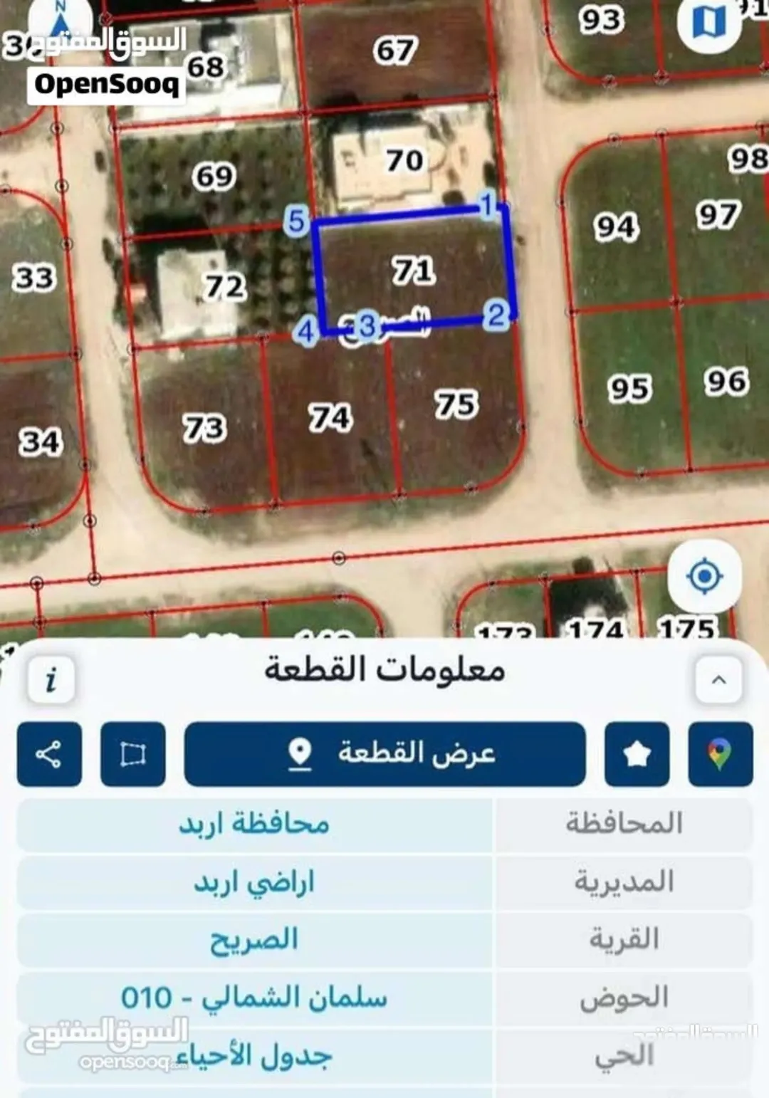أراضي سكنية مميزة للبيع في إربد – الصريح
