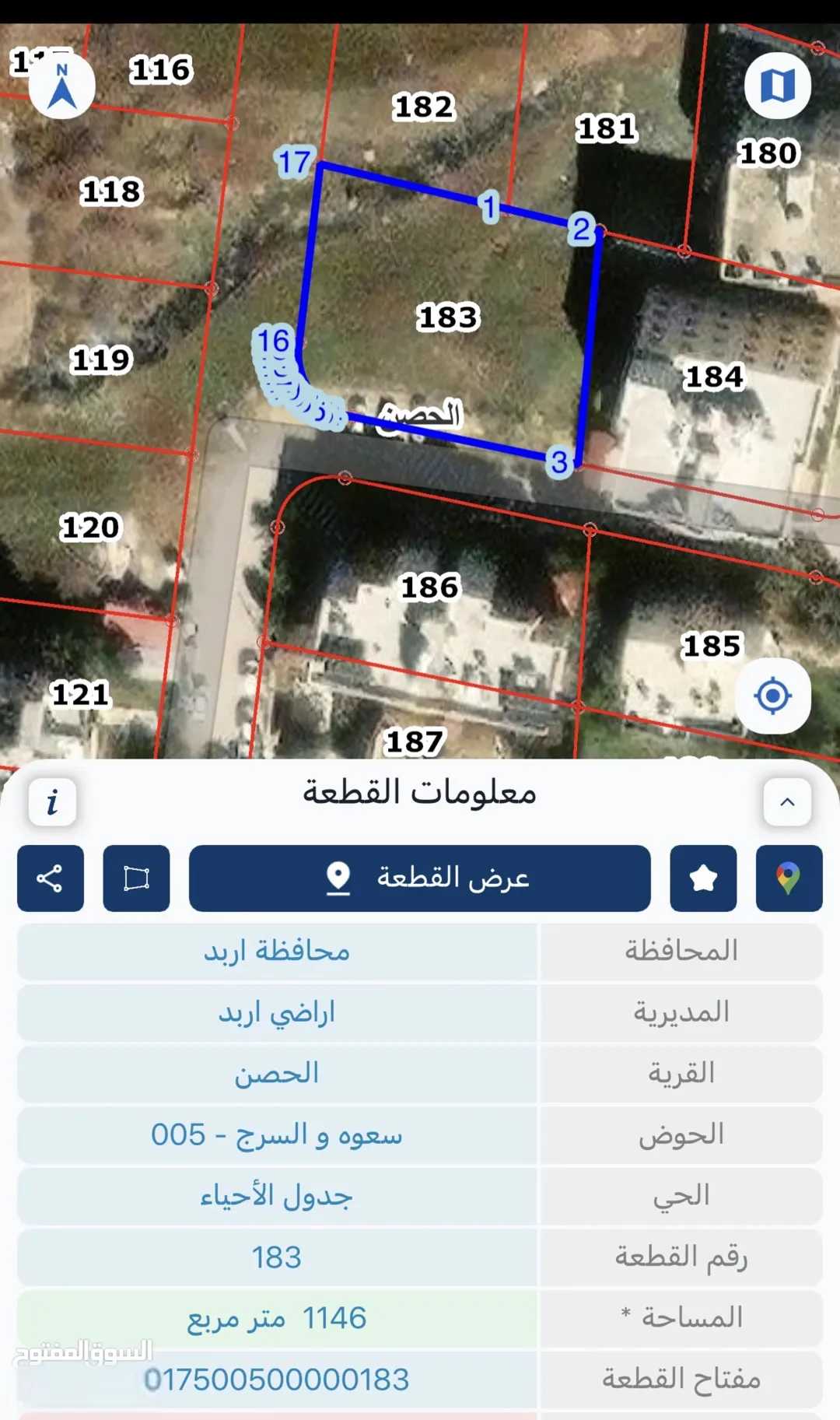 أرض سكنية مميزة للبيع في الحصن – إربد