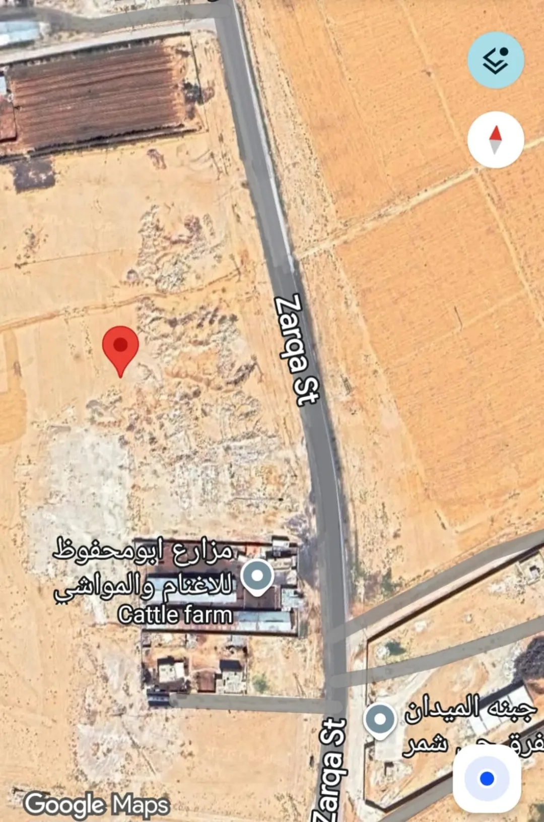 فرصة استثمارية مميزة أرض للبيع في المفرق – ثغرة الجب