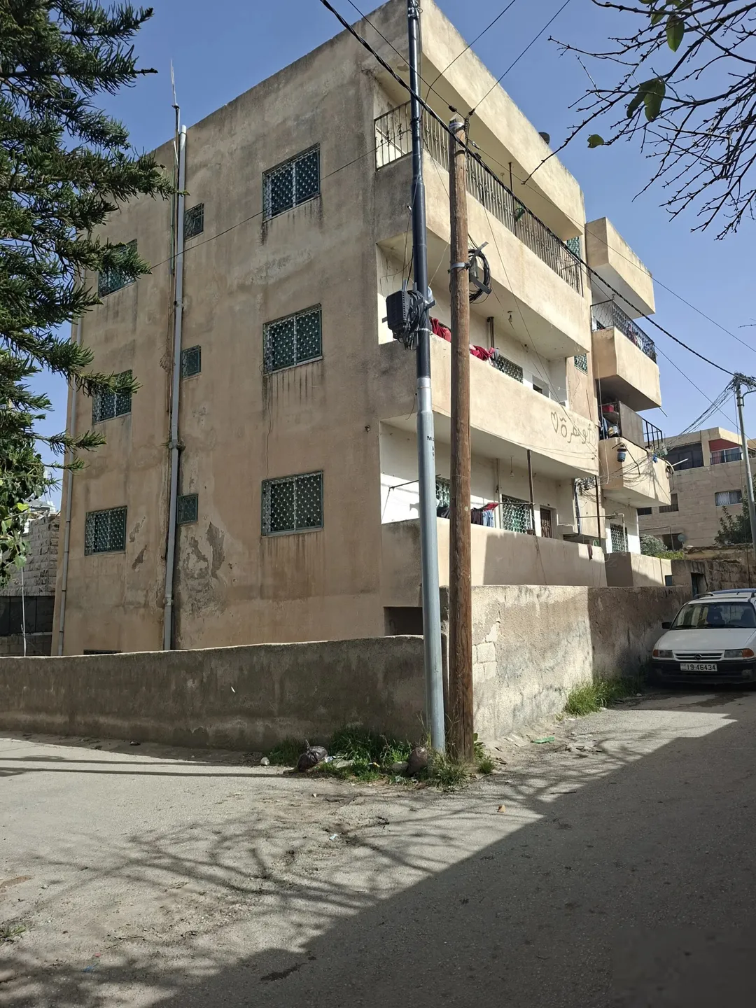 عمارة للبيع في الأردن اربد 8 شقق