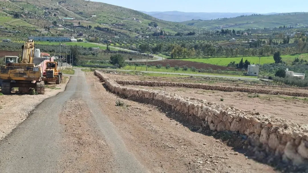 أرض زراعية مميزة للبيع في منطقة دحل – جرش بمساحة 3.5 دونم